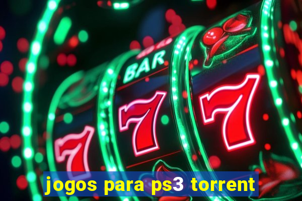 jogos para ps3 torrent