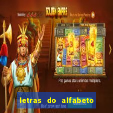 letras do alfabeto personalizadas para imprimir