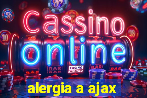 alergia a ajax