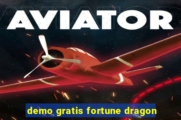 demo gratis fortune dragon