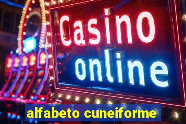 alfabeto cuneiforme