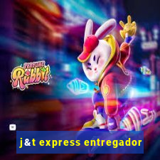 j&t express entregador