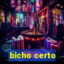 bicho certo