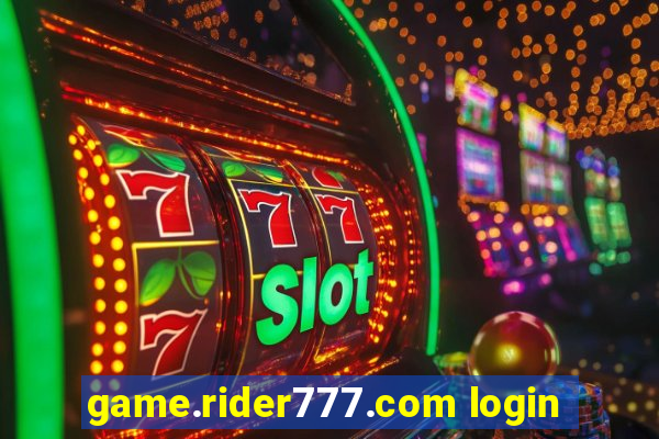 game.rider777.com login