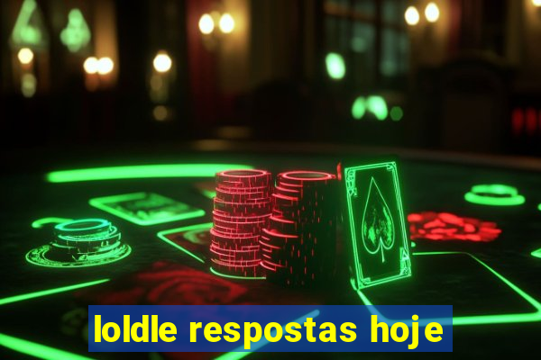 loldle respostas hoje