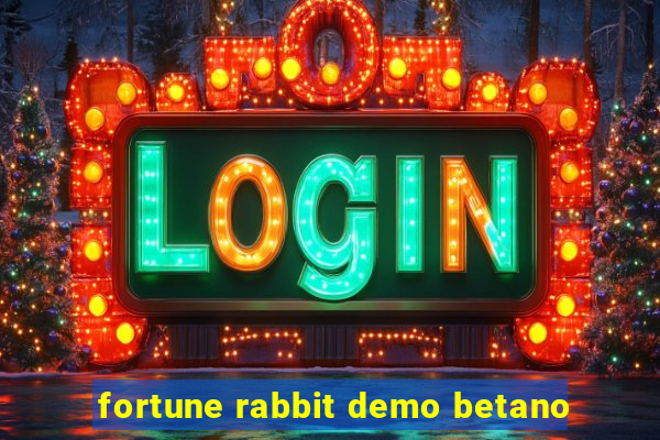 fortune rabbit demo betano