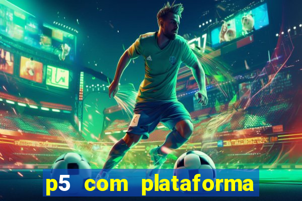 p5 com plataforma de jogos